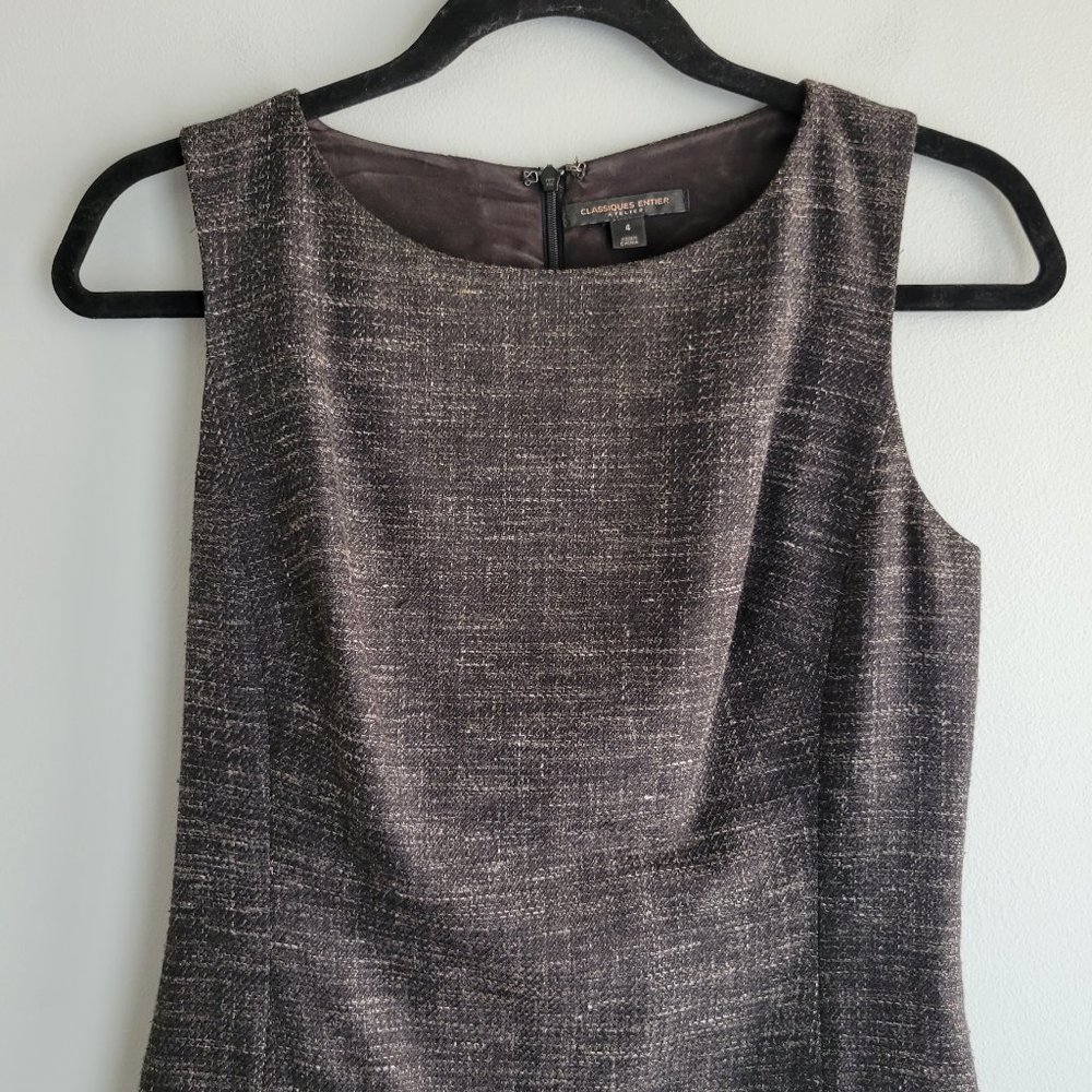 Classiques Entier Atlier Charcoal Wool Blend Dres… - image 3